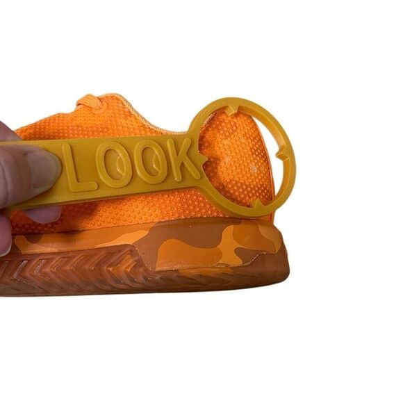 Nobull Neon Orange Camo Impact Training‎ Sneakers Men’s 8 Women’s 9.5 Lace Up